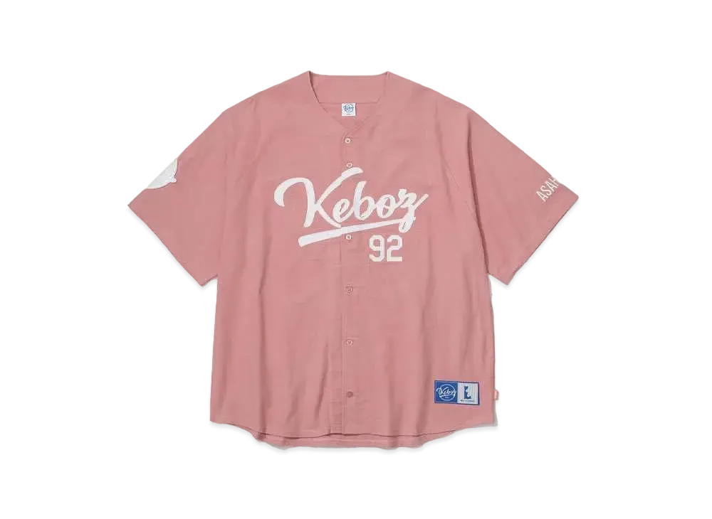 KEBOZ Nell Baseball Shirt "Pink"