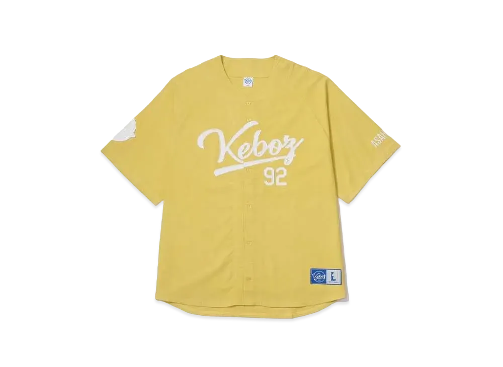 KEBOZ Nell Baseball Shirt "Yellow"