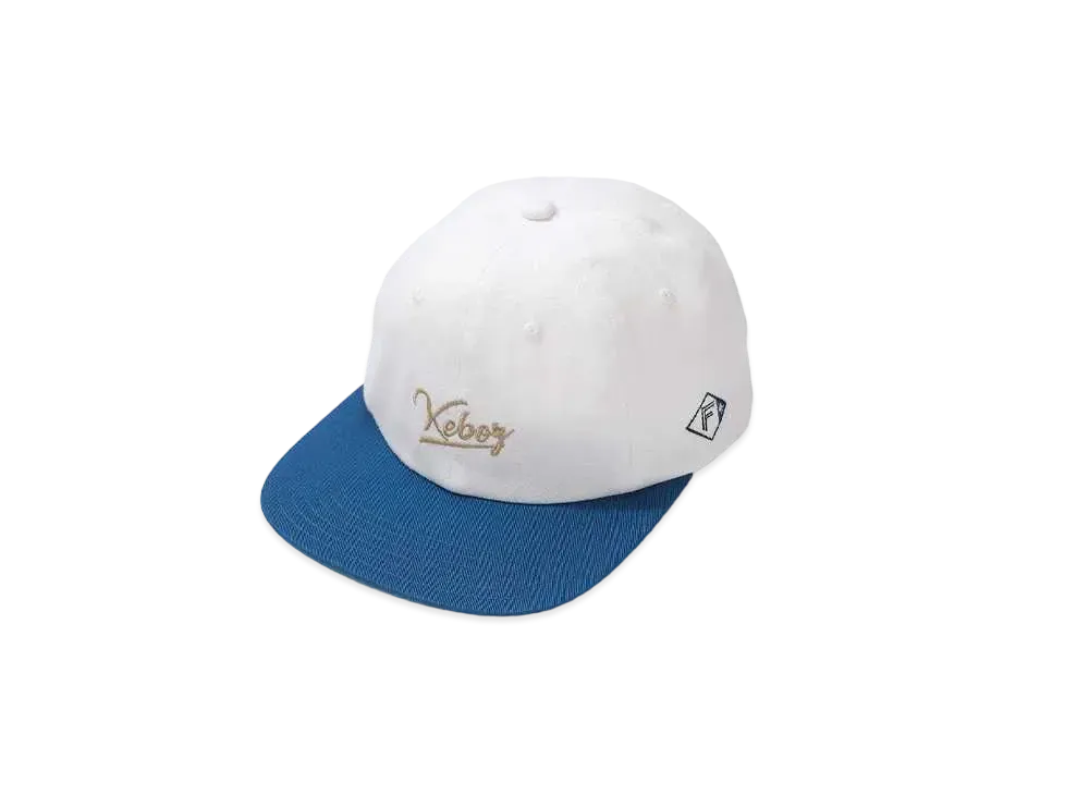 KEBOZ / FIGHTERS 2Tone Cap "White"