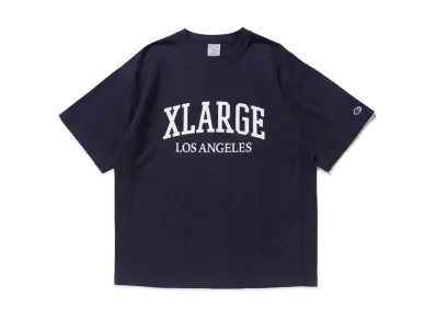 XLARGE x Champion Reverse Weave S/S Tee "Navy"