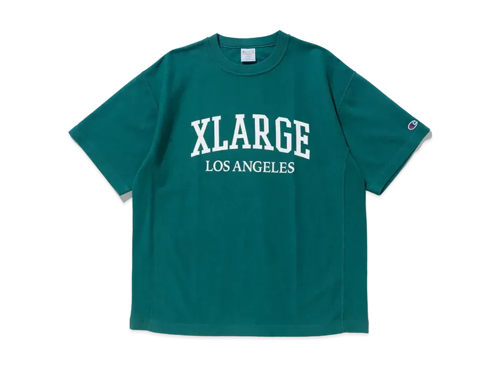 XLARGE x Champion Reverse Weave S/S Tee "Green"