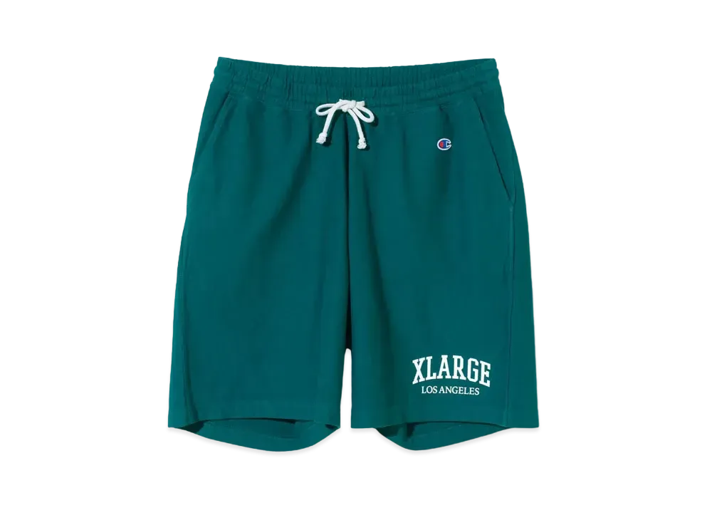 XLARGE x Champion Reverse Weave Short Pants "Green"