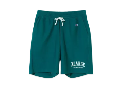 XLARGE x Champion Reverse Weave Short Pants "Green"