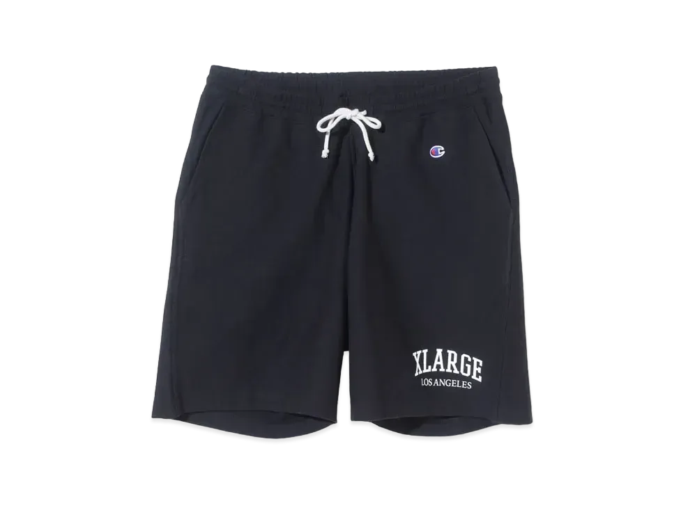 XLARGE x Champion Reverse Weave Short Pants "Black"
