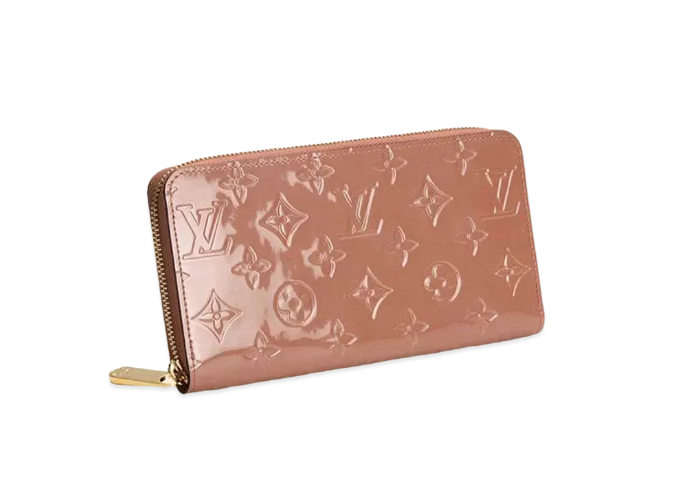 Louis Vuitton Zippy Wallet Monogram Vernis "Rose Velours"