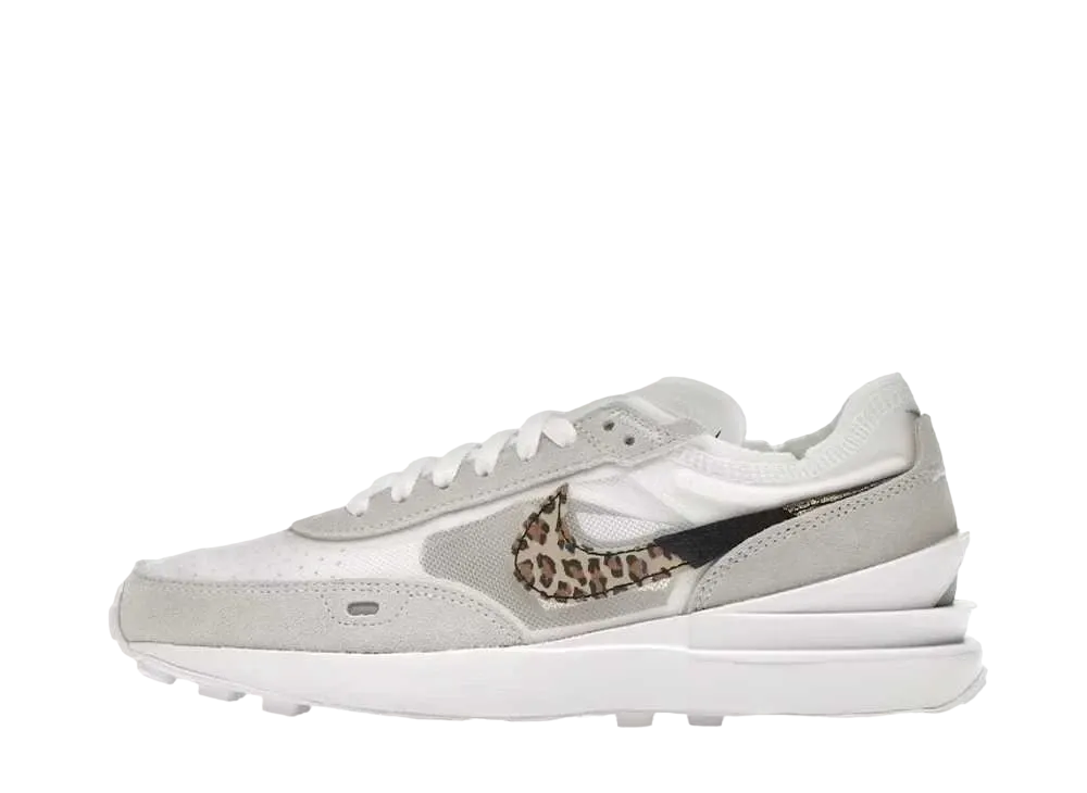 ナイキ ウィメンズ ワッフル ワン "ホワイト レオパード"