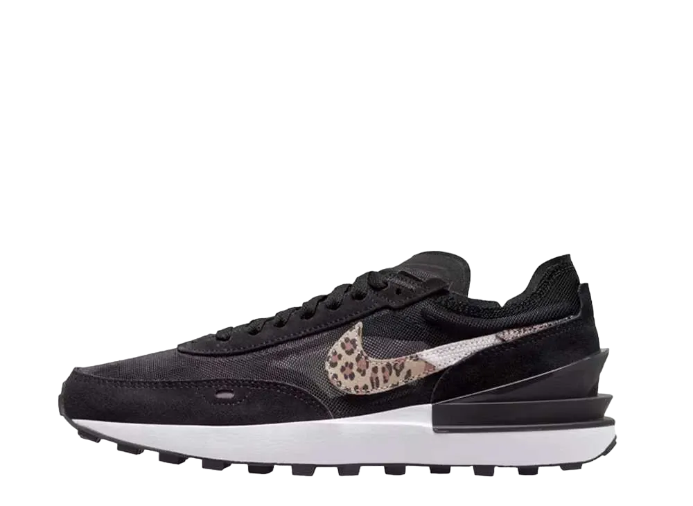 ナイキ ウィメンズ ワッフル ワン "ブラック レオパード"
