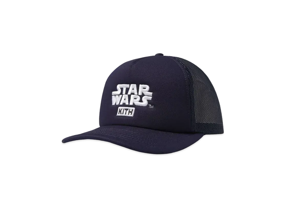Kith x STAR WARS Cotton Twill Foam Trucker "Nocturnal"