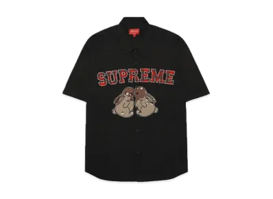 Supreme Bunnies S/S Work Shirt "Black"