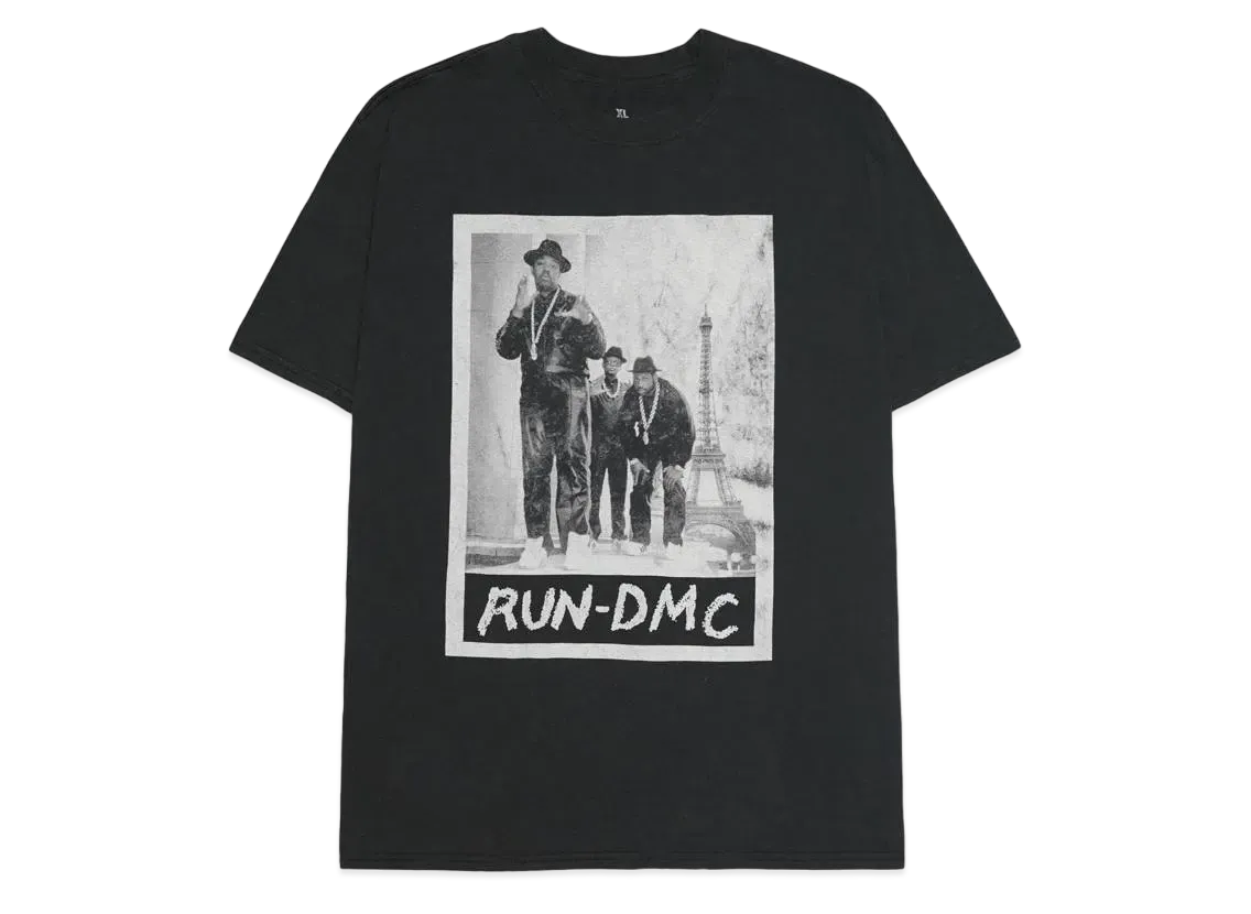 THRIFTY LOOK RUN DMC TEE "BLACK"