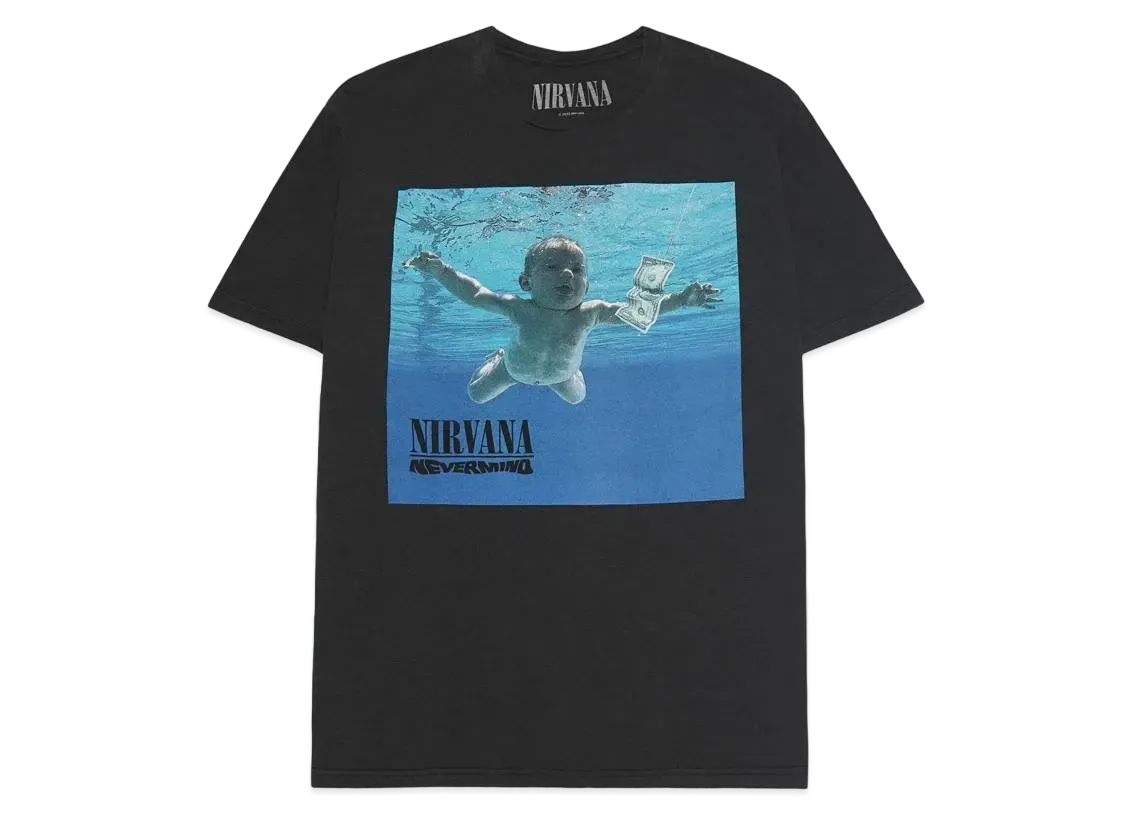 THRIFTY LOOK NIRVANA TEE "SUMIKURO"