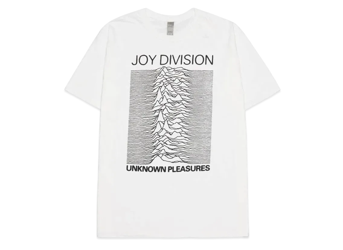 THRIFTY LOOK JOY DIVISION TEE "WHITE"