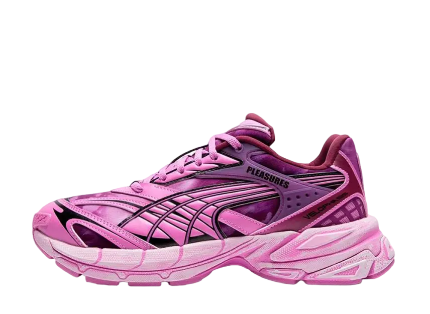 プレジャーズ × プーマ ヴェロファシス オーバーダイド "グレープワイン/モーブポップ"