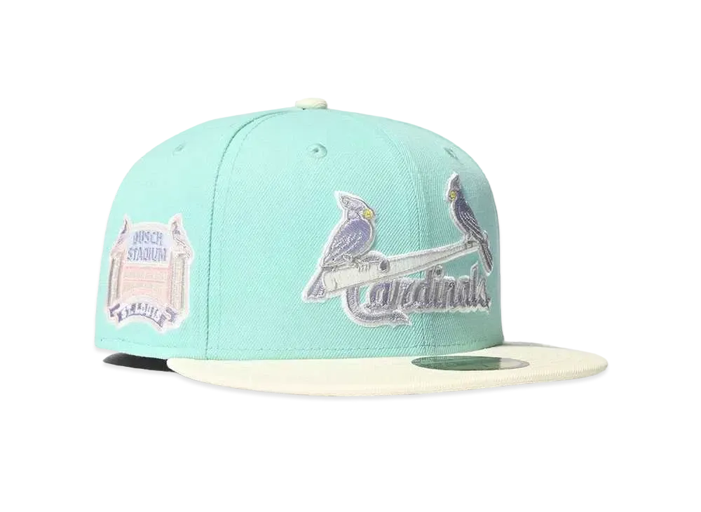 ニューエラ セントルイス カージナルス ブッシュ スタジアム "ブルーティントxクローム"