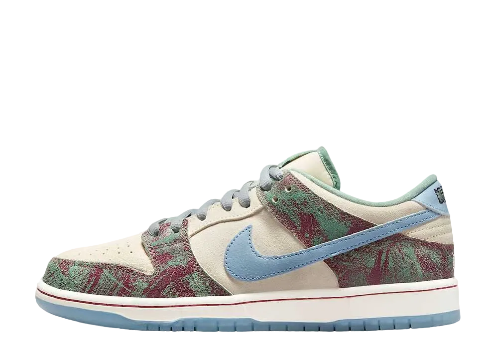 Crenshaw Skate Club × Nike SB Dunk Low PRO QS "Sail/Light Blue-Cedar"
