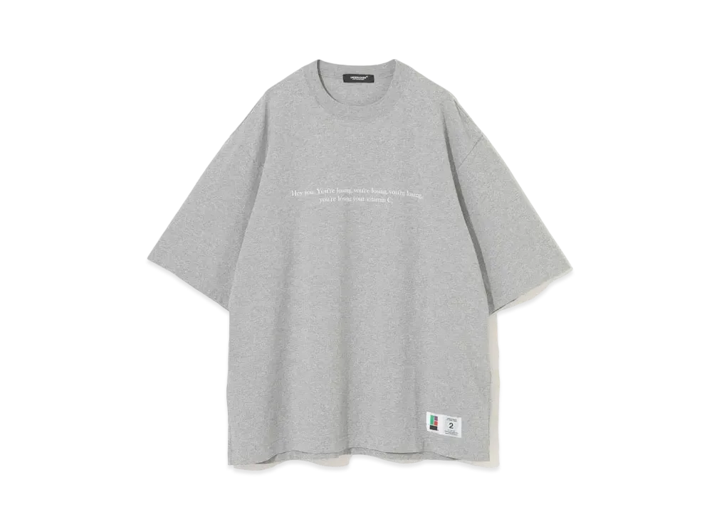 UNDERCOVER Cotton T-shirt "Top Gray"