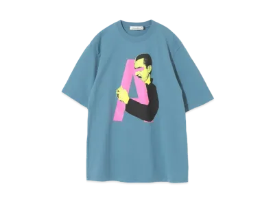 UNDERCOVER Cotton T-shirt "Blue Gray"