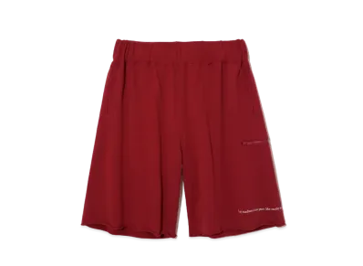 UNDERCOVER Cotton Sweat Short Pants "Dark Red"
