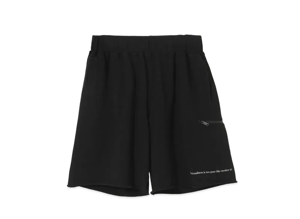 UNDERCOVER Cotton Sweat Short Pants "Black"