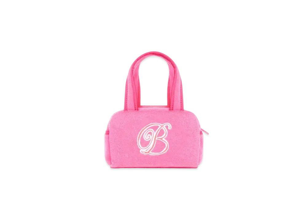 Black Eye Patch B Emblem Pile Mini Bag "Pink"