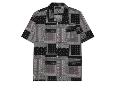 WIND AND SEA WDS_(PAISLEY-PATTERN) S/S SHIRT "Black"