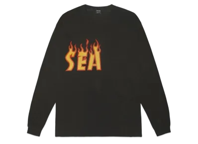 WIND AND SEA x THRASHER L/S Tee 2 "Pepper"