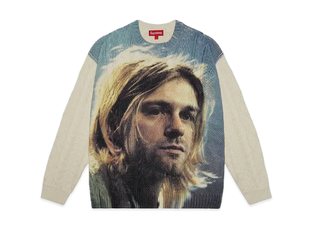 Supreme Kurt Cobain Sweater "White"