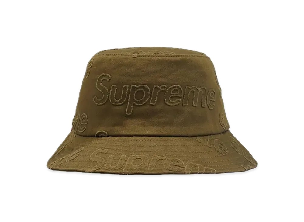 Supreme Lasered Twill Crusher "Olive"