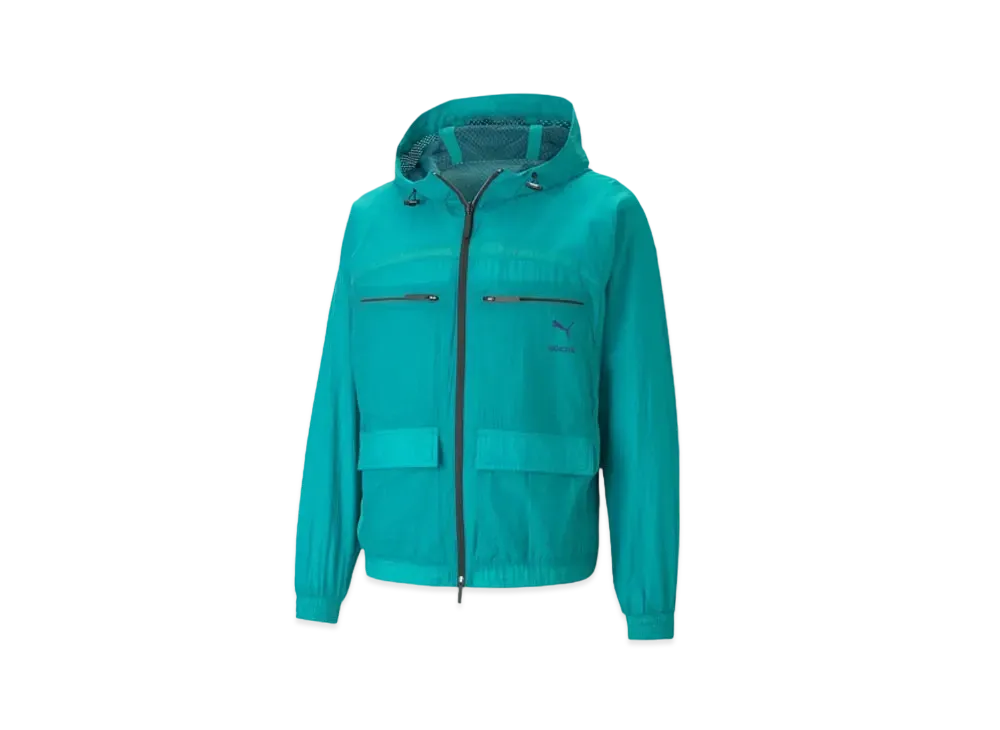 PUMA x KOCHE Unisex Reversible Windbreaker "Teal Blue"