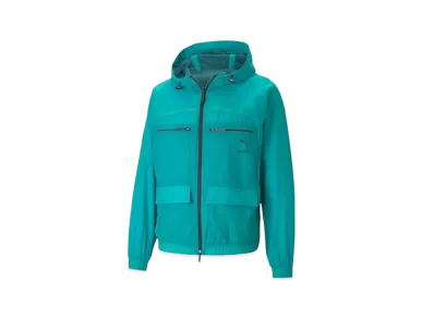 PUMA x KOCHE Unisex Reversible Windbreaker "Teal Blue"