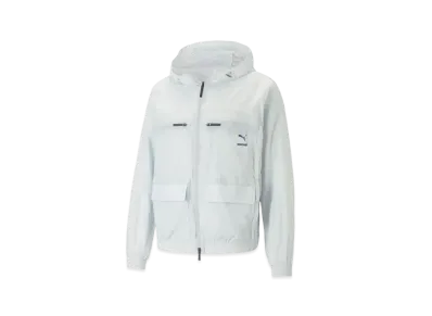 PUMA x KOCHE Unisex Reversible Windbreaker "Feather Gray"