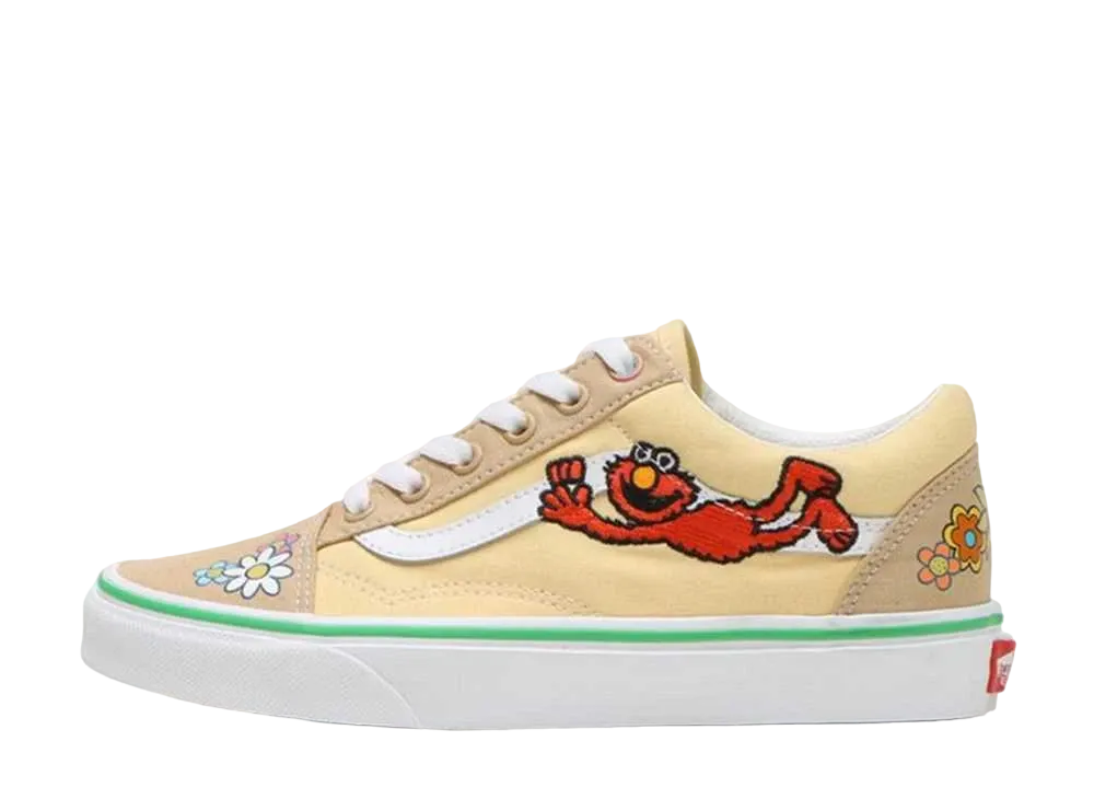 セサミストリート × バンズ オールドスクール "セサミナチュラル"
