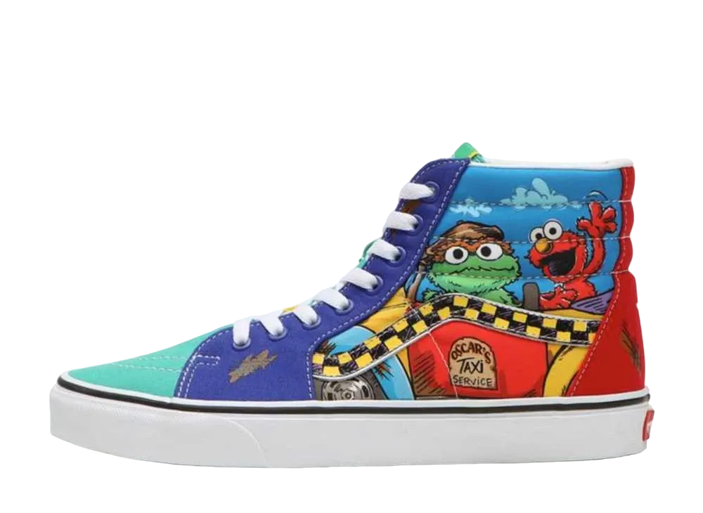 Sesame Street × Vans Sk8-Hi "Sesame Multi"