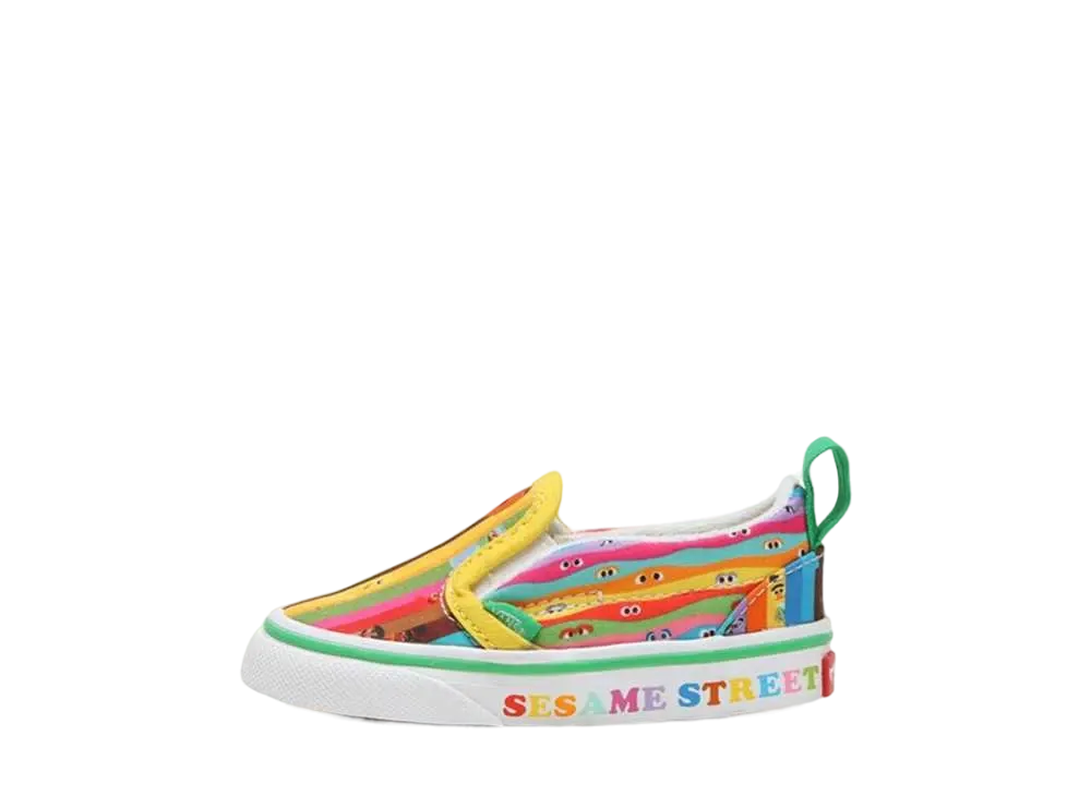 セサミストリート × バンズ TD スリッポン5 "セサミマルチ"(キッズ)