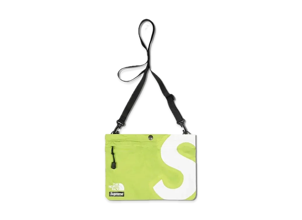 Supreme x The North Face S Logo Shoulder Bag "Green"