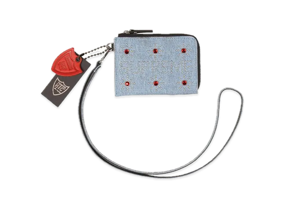 Supreme / Hollywood Trading Company Studded Wallet "Denim"