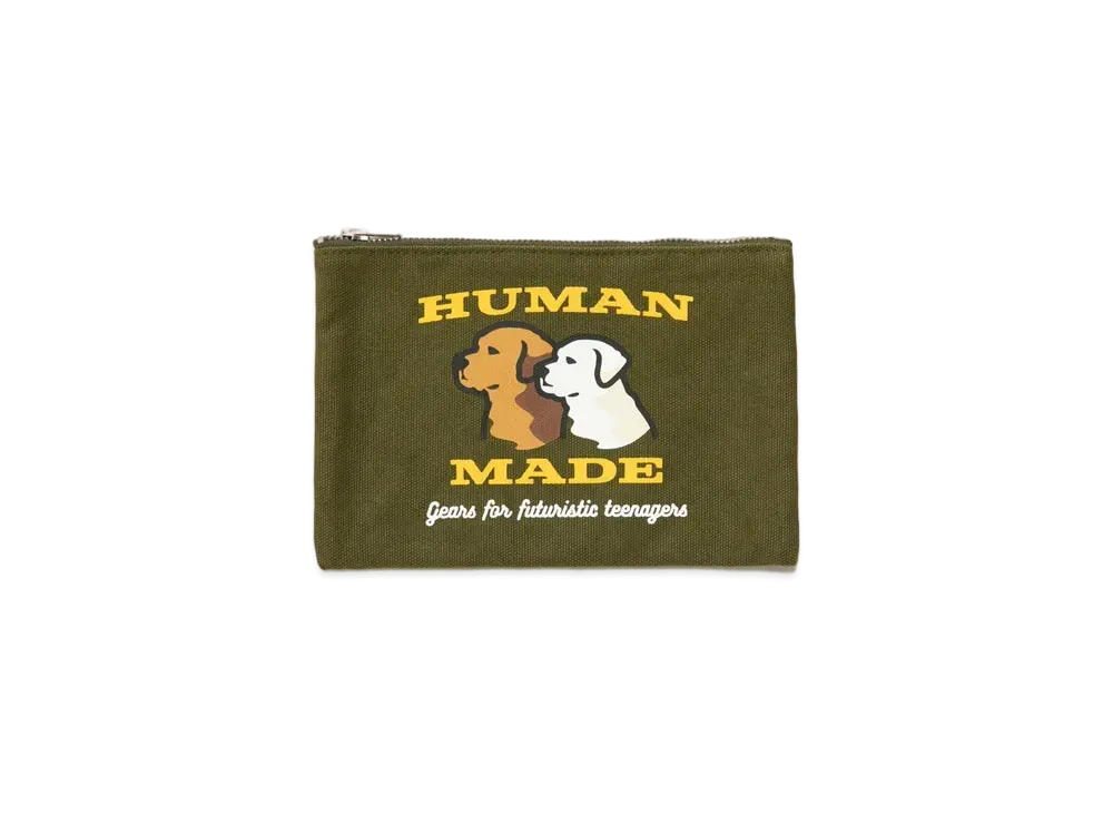 HUMAN MADE Bank Pouch "Olive Drab"