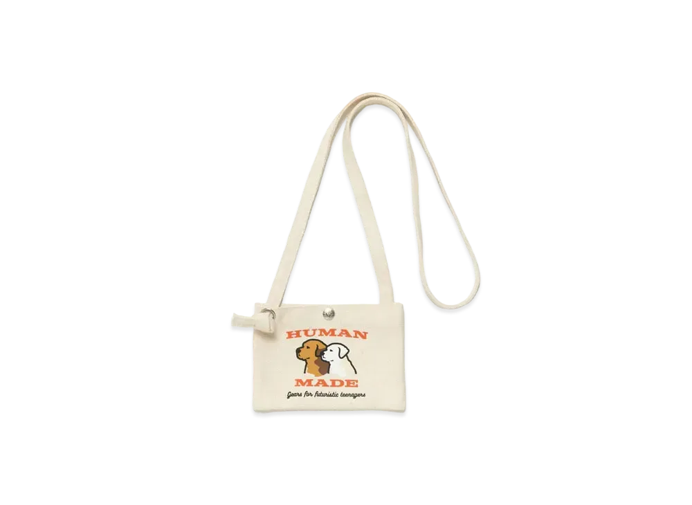 完売品HUMAN MADE ショルダーバッグ ホワイト未使用品 HUMAN MADE Mini Shoulder Bag 
