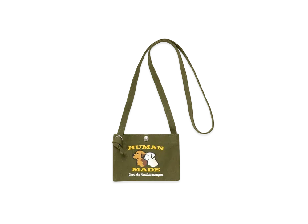 HUMAN MADE Mini Shoulder Bag "Olive Drab"