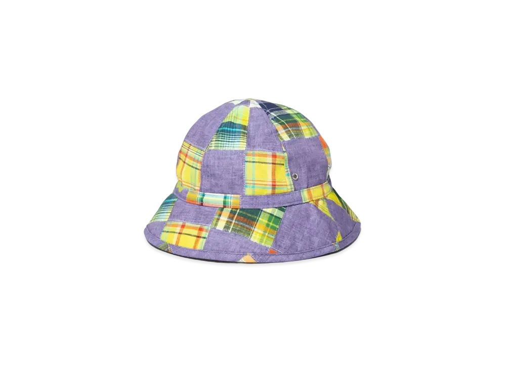 HUMAN MADE Patchwork Printed Bucket Hat "Blue"