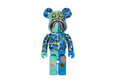 Bearbrick Steven Harrington X BAPE(R) SHARK BLUE 1000%