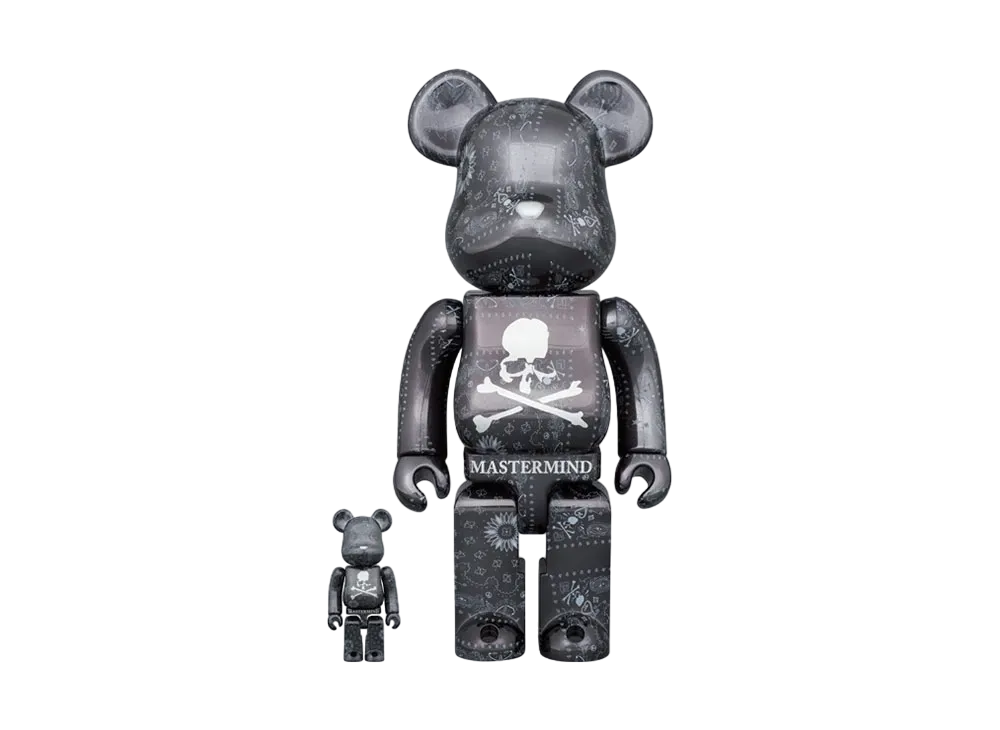 Bearbrick MASTERMIND WORLD "BANDANA" 100% & 400%