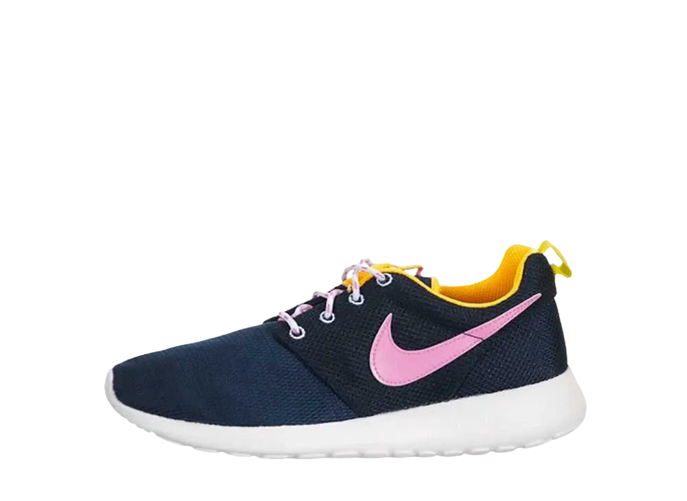 ナイキ GS ローシ ラン "ミッドナイトネイビー/ピンクグロー"