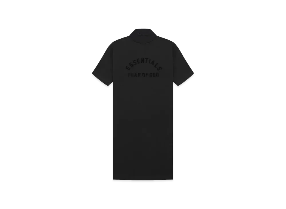 FEAR OF GOD ESSENTIALS Women's 3/4 Sleeve Dress "Black"