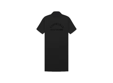 FEAR OF GOD ESSENTIALS Women's 3/4 Sleeve Dress "Black"