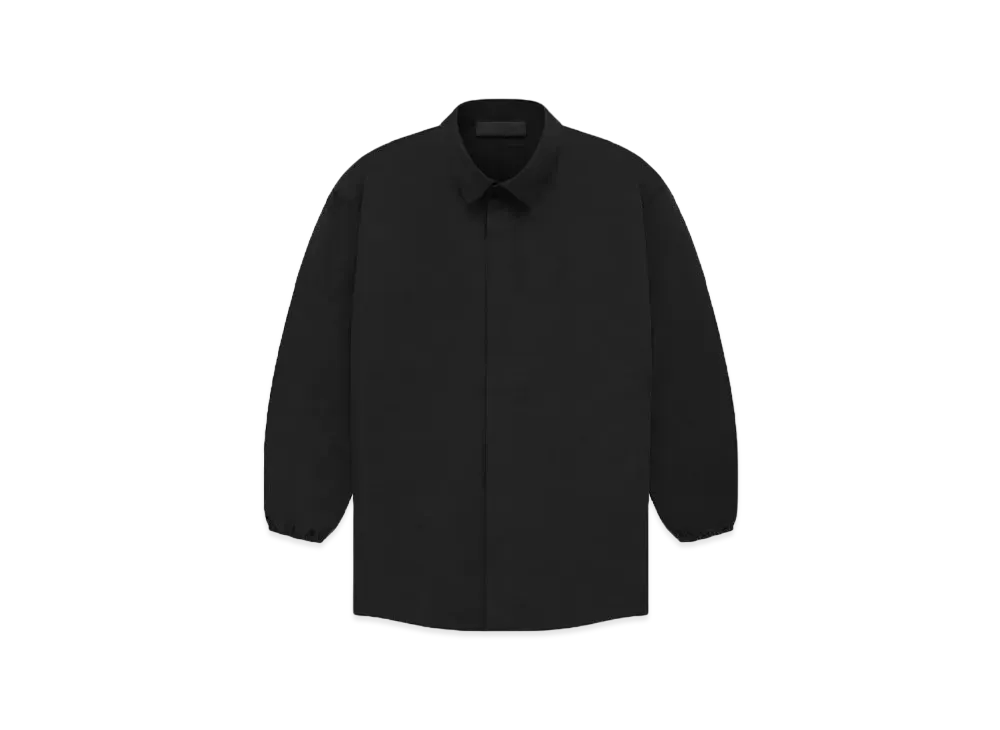 FEAR OF GOD ESSENTIALS Button Down Shirt "Black"