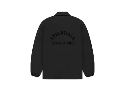 FEAR OF GOD ESSENTIALS Coaches Jacket "Black"
