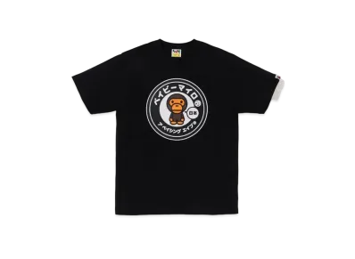 A BATHING APE Japan Baby Milo Tee "Black"