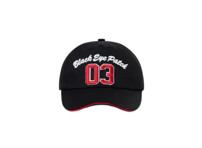 Black Eye Patch Area Code Cap "Black"