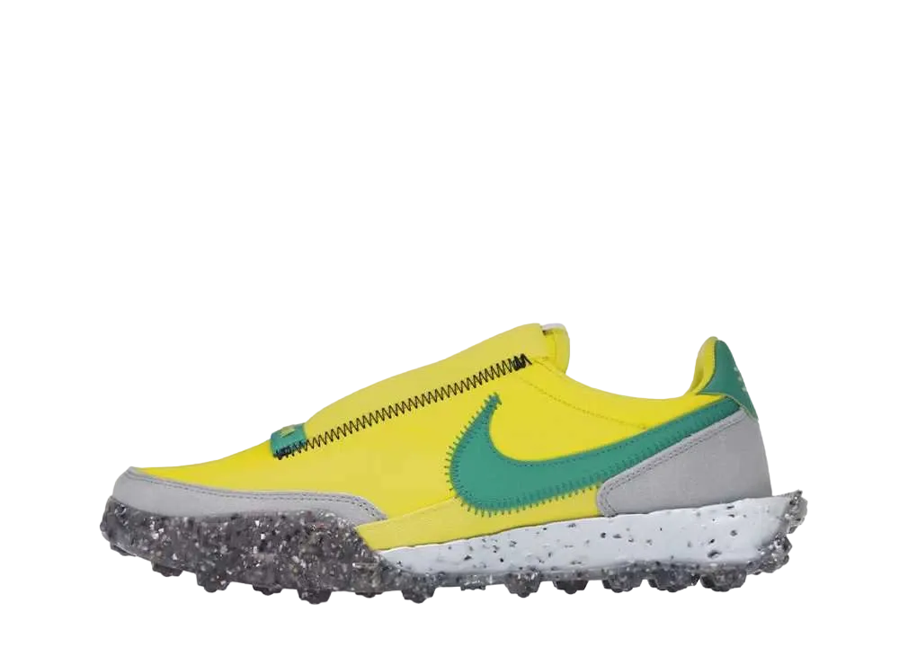 ナイキ ウィメンズ ワッフル レーサー クレーター "イエロー ストライキ ロマグリーン"